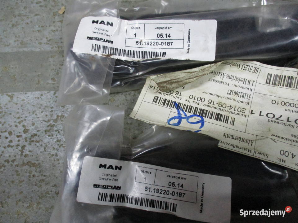 Zestaw montażowy błotnika tylnego Man Mogilno sprzedam