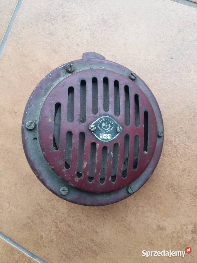 Klakson sygnał Belma SSPS 12v junak m10 shl wsk Lisew