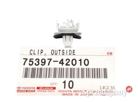 TOYOTA Rav4 Klips montazowy listwa nadkola Kąty Wrocławskie