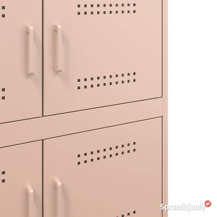Szafka różowa 68x39x79 stal WM842953 Warszawa