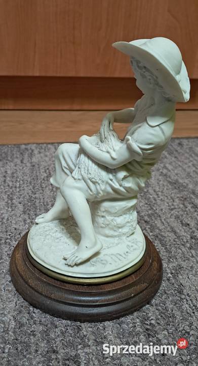 Figurka Chłopiec z sianem Capodimonte B Merli Suwałki