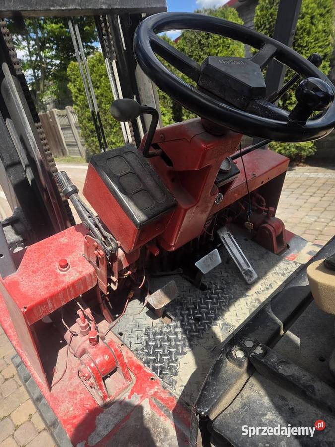 Wózek Widłowy nissan H15 przesuw boczny Motoryzacja Kuleje