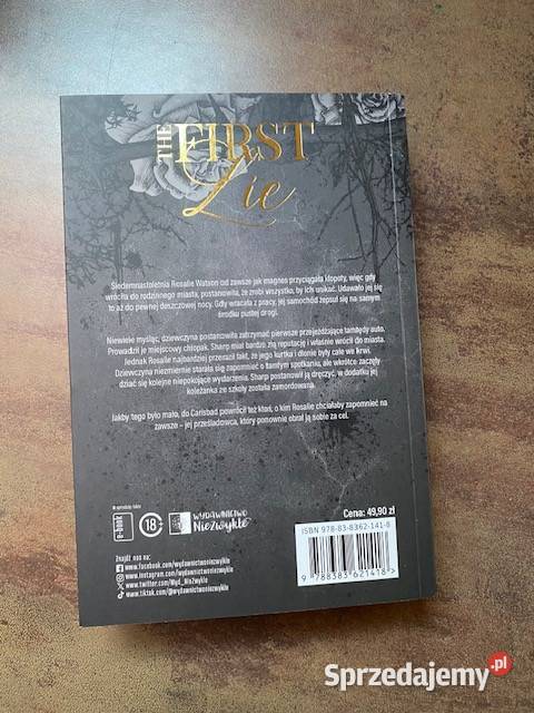 Jessica Foks the first lie Liars 1 polsku warmińsko-mazurskie