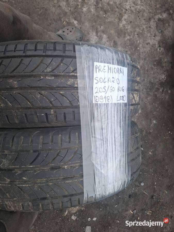 2 Opony letnie PREMIORRI SOLAZO 20560 R16 Kielce sprzedam