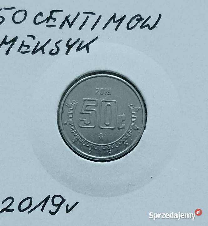 50 Centavo Meksyk 2019 r Konin