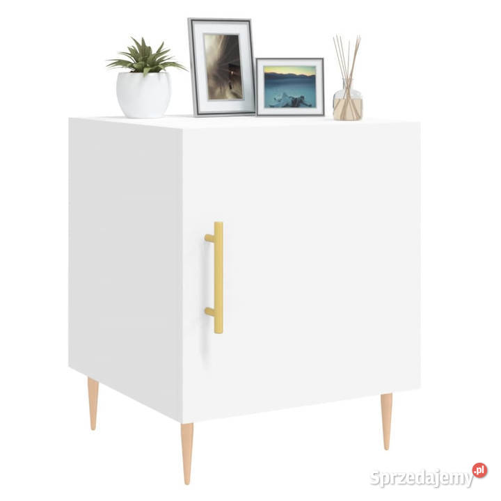 Szafka nocna biała 40x40x50 materiał Warszawa