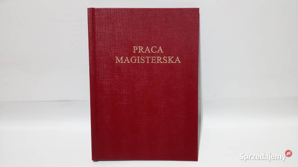 10x Okładki Oprawy kanałowe twarde Praca Zielona Góra