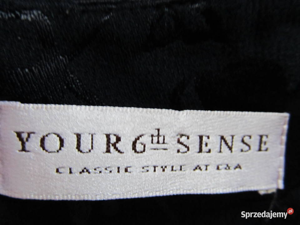 Elegancka czarna sukienka Yout 6th sense CA czarny