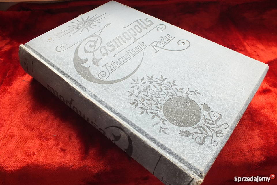 Stara powieść podróżnicza Cosmopolis z 1897 roku Żary