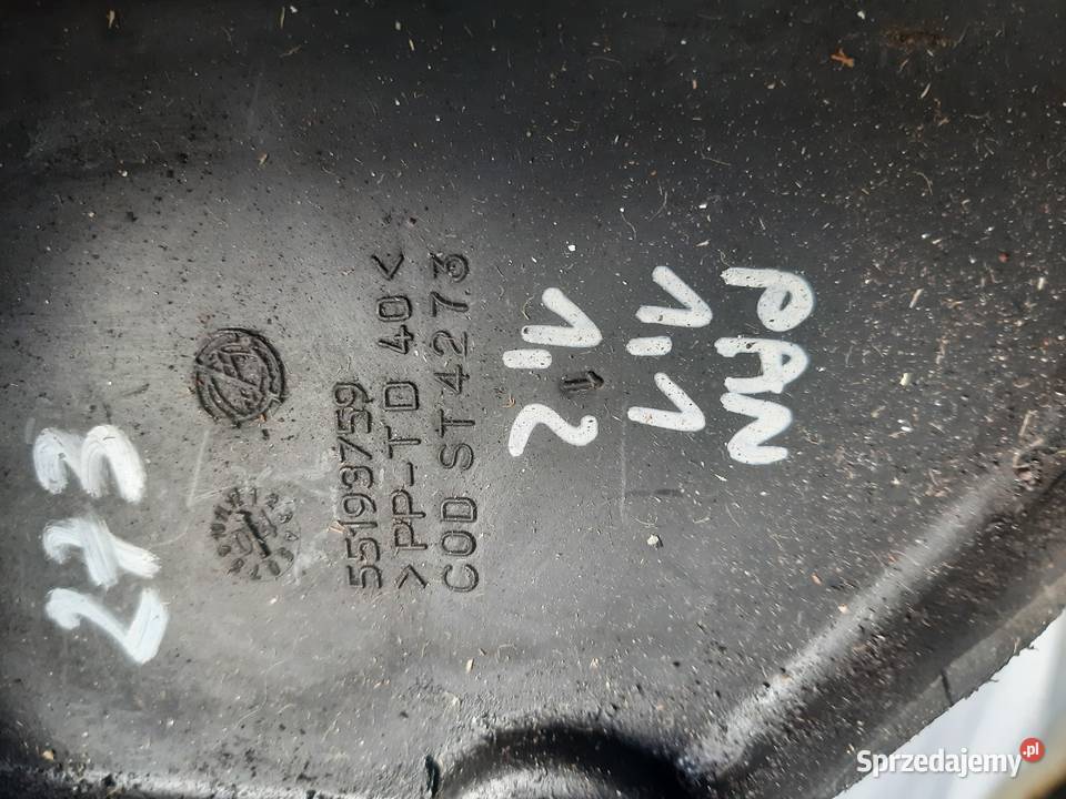 Fiat Panda Punto II 55193759 obudowa paska osobowe Części samochodowe Ksawerów