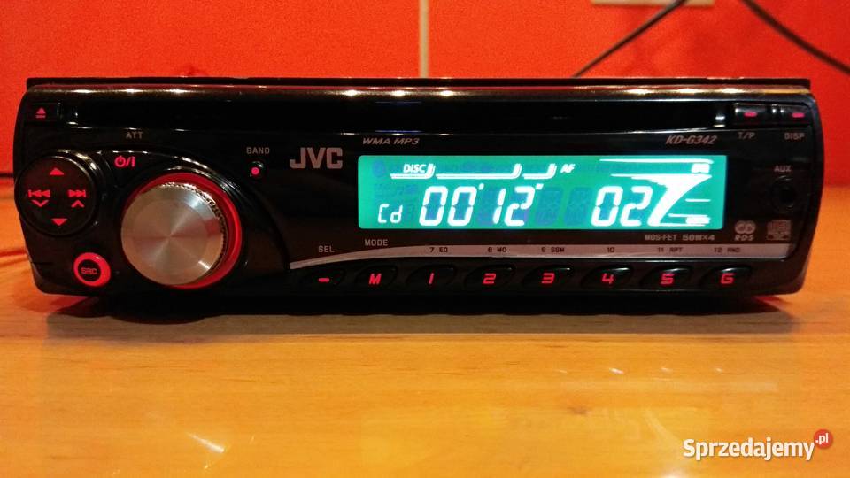 JVC KDG342 Radio samochodowe 4x50 WEqualizerMP3 dolnośląskie Świebodzice