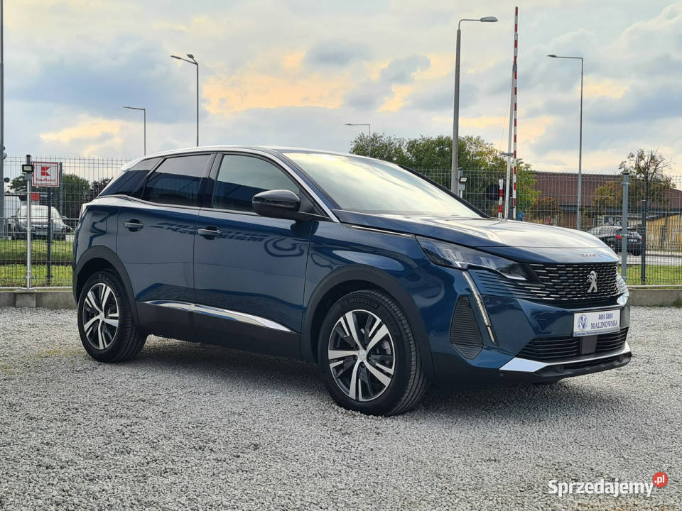 Peugeot 3008 11 Serwis Automat Navi 2xPDC Kamera 1199cm3 Wągrowiec
