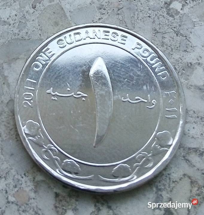 SUDAN 1 FUNT 2011 r mazowieckie Legionowo sprzedam