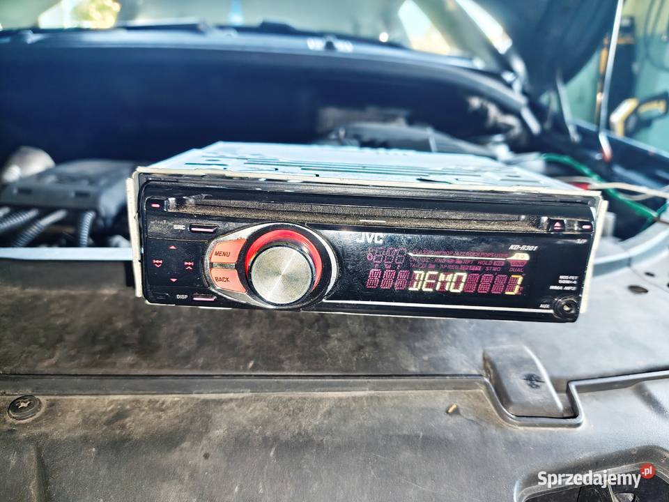 Radio samochodowe 1DIN JVC KDR301 CDMP3AUX śląskie Niegowonice