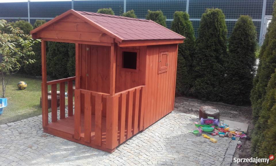 Domek dzieci drewniany Domki dzieci Place Zabaw świętokrzyskie