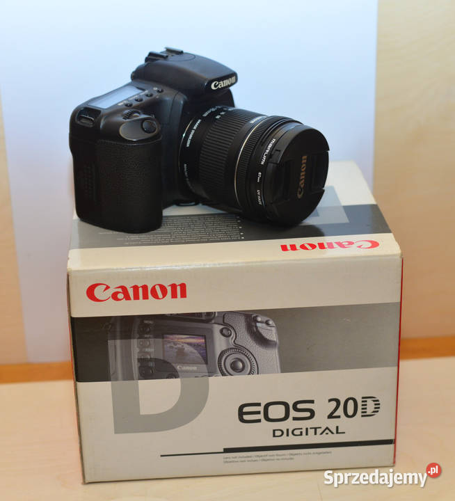 Aparat lustrzanka nie pełna klatka CANON eos 20d małopolskie Nowy Wiśnicz