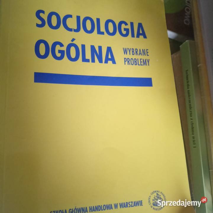 Socjologia ogólna książki wysyłka Trójmiasto pomorskie