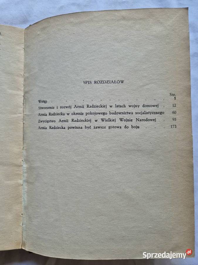 Szlak Bojowy Armii Radzieckie wydanie 1950r LWP