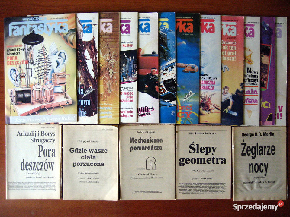 Miesięcznik Fantastyka Nowa Fantastyka roczniki Kielce