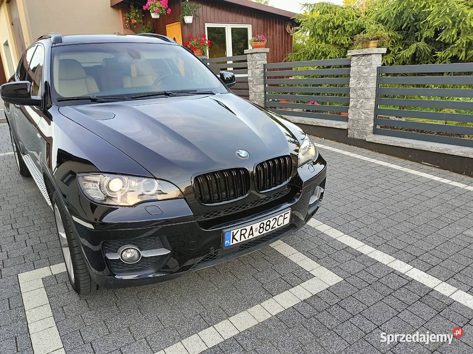 BMW X6 30d 306 salon polska 2995cm3 małopolskie Kraków