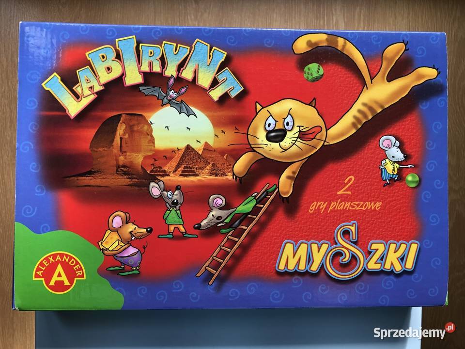 Super gry planszowe Labirynt i Myszki ALEXANDER Kraków