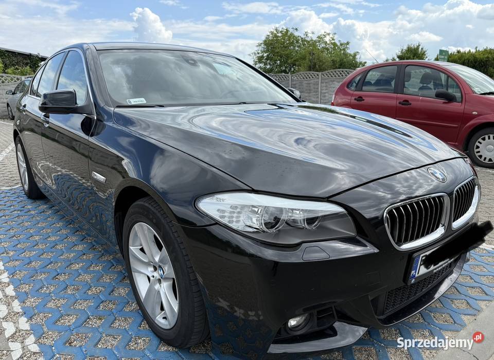 BMW F10 30 Benzyna 204 Ładna Klima asystent pasa ruchu Seria 5 Motoryzacja Słupca