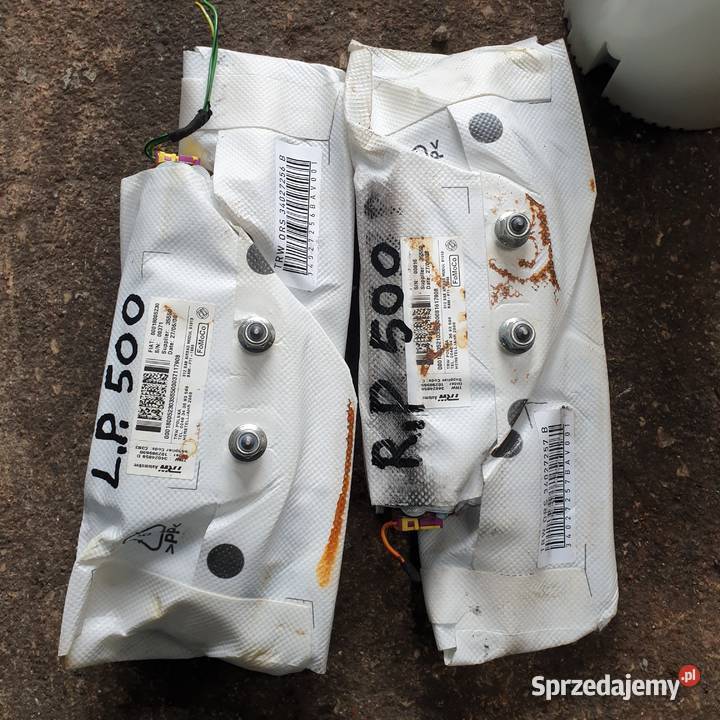 FIAT 500 AIRBAG PODUSZKA FOTELA LEWA PRAWA