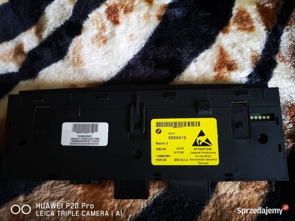 MODUŁ PANEL DTC PDC BMW E60 E61 Części Kościan
