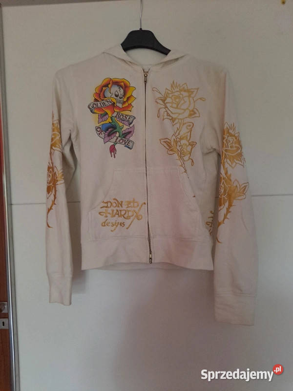 bluza biała z roznymi rysunkami Goszczanów