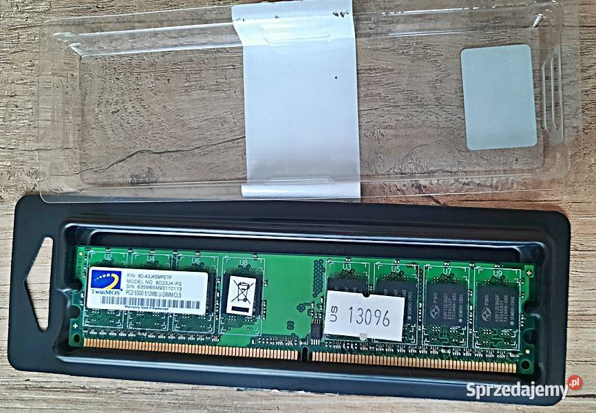 Pamięć pamięci RAM 512 MB Ostrów Wielkopolski