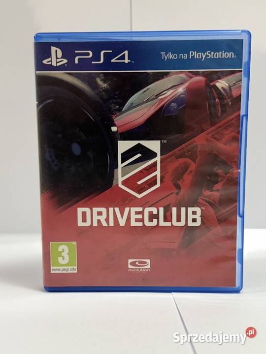 GRA DRIVECLUB NA 4 PLAYSTATION 4 POLSKA WERSJA Śrem