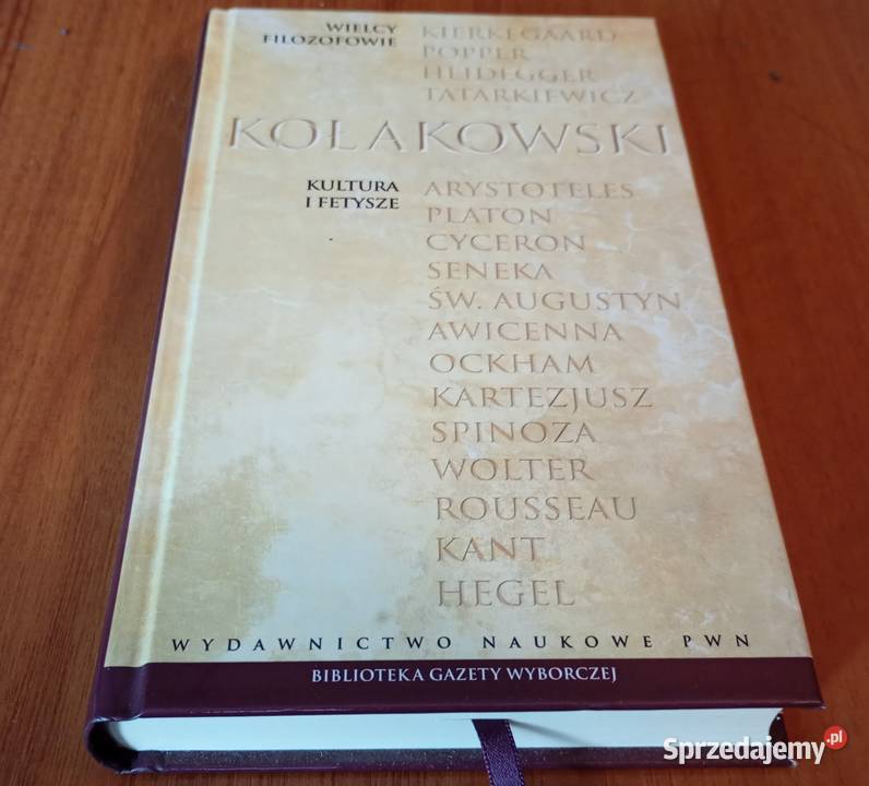 Kultura i fetysze Leszek Kołakowski Biblioteka Podręczniki Gdańsk sprzedam
