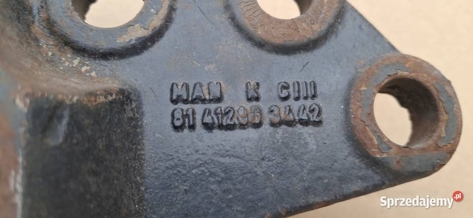 MAN TGA BELKA POPRZECZKA WSPORNIK ZDERZAKA Bieleń