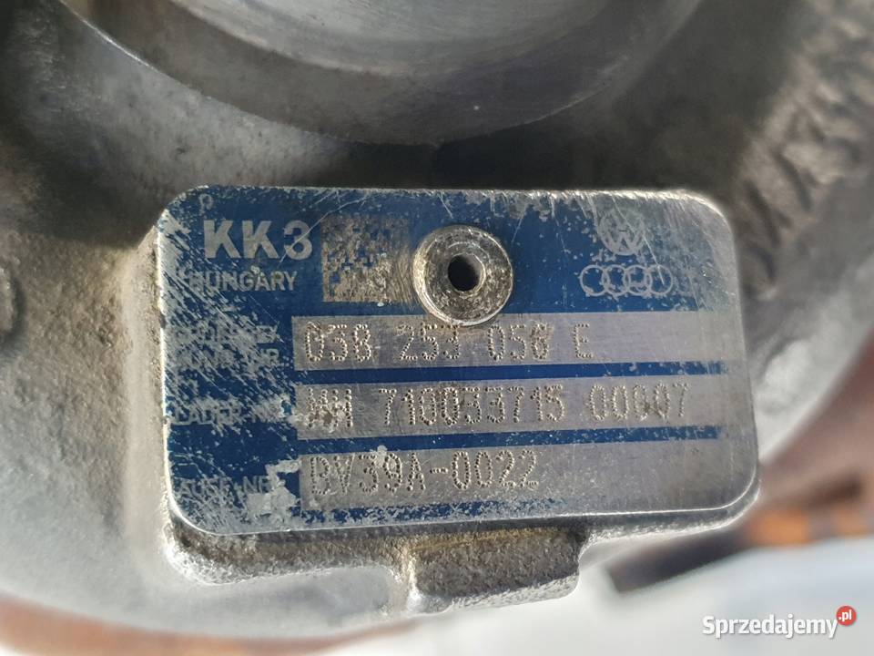 TURBOSPRĘŻARKA Skoda Octavia II Audi A3 8P VW Chełm sprzedam