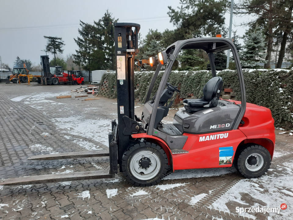 Wózek widłowy spalinowy MANITOU MI30D UDT 2016 r