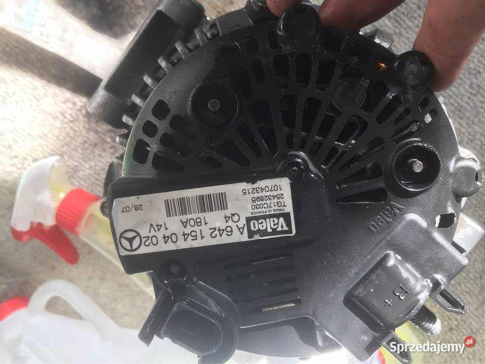 Alternator Valeo mercedes 30 v6 180A 14v Kielce