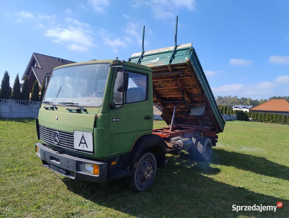 mercedes 814 wywrotka kiper miller Grabów-Wójtostwo
