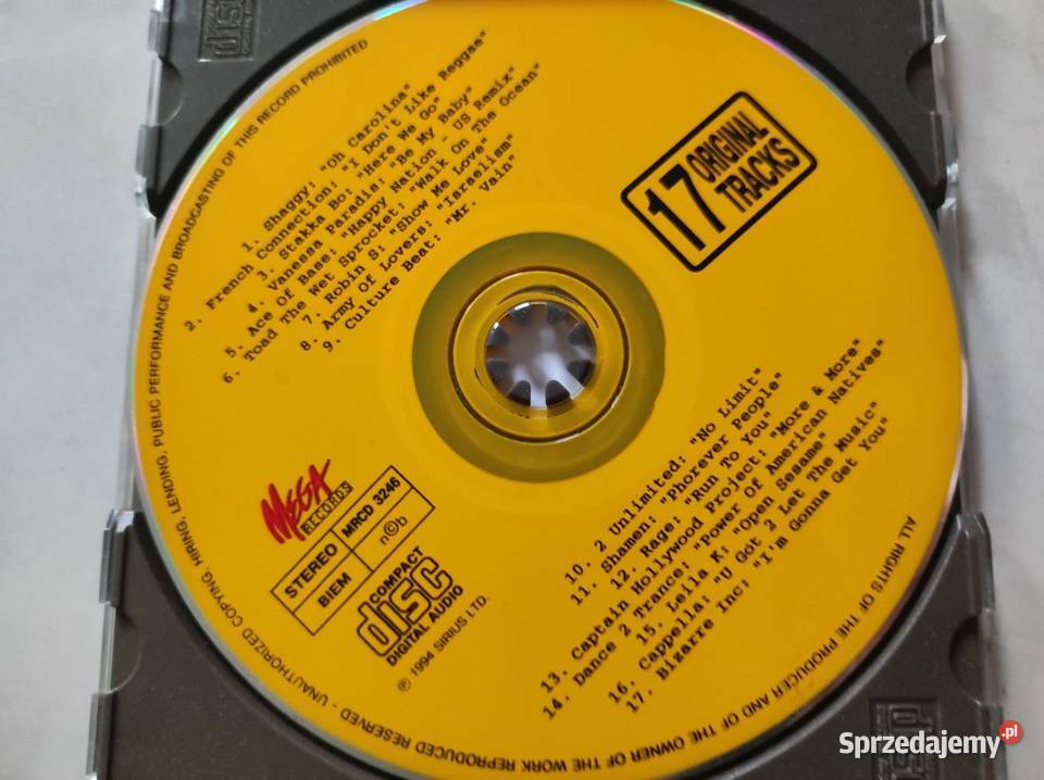 Various All The Best 1993 CD Techno Europop Euro Kielce