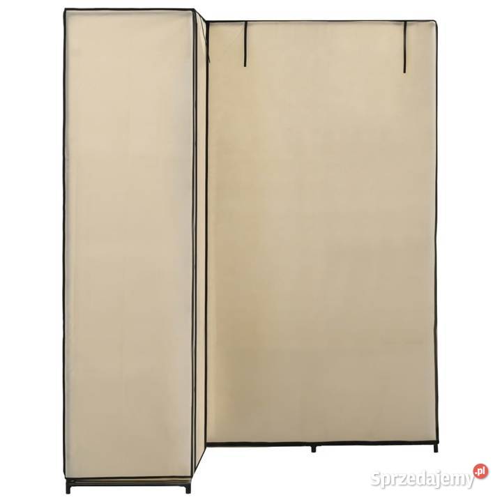 vidaXL Szafa narożna kremowa 130 x 87 x 169 Warszawa