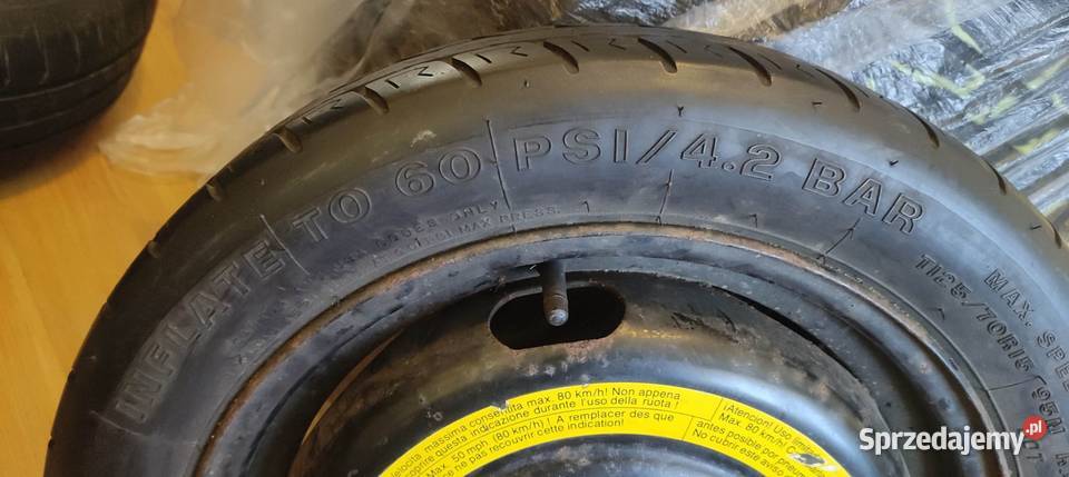 Koło dojazdowe 4x100 oryginalne volkswagenseat Olsztyn