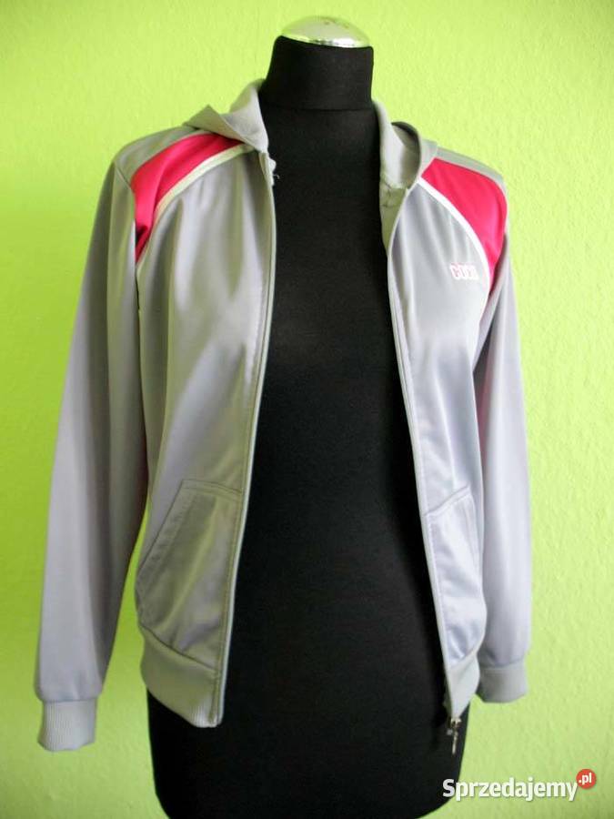Bluza z kapturem szara 36 S biust do 90