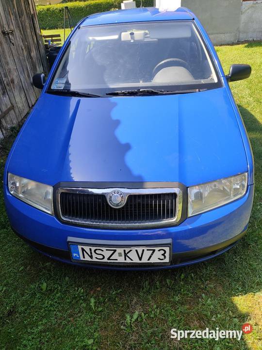 SKODA FABIA 14 MPI 2001r warmińsko-mazurskie Wesołowo
