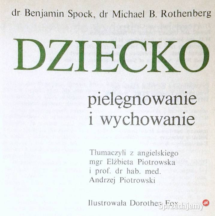 Dziecko Pielęgnowanie i wychowanie Benjamin Chełm