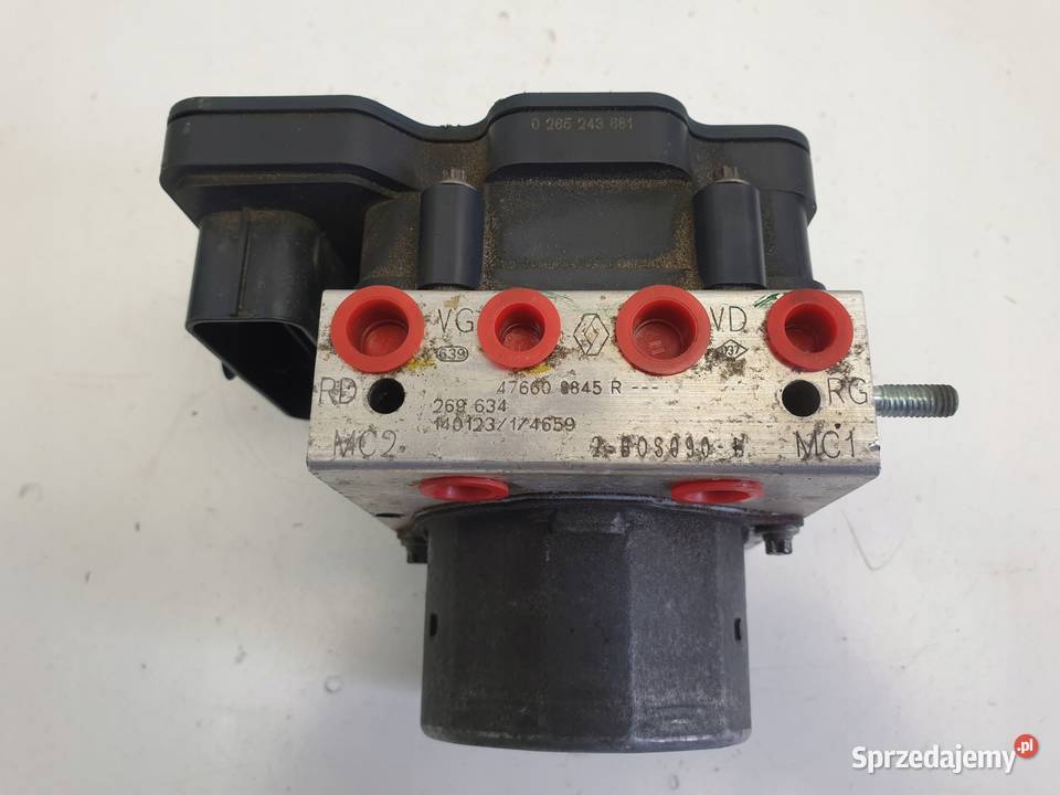 Dacia Duster POMPA ABS Sterownik 476608845R Rudka