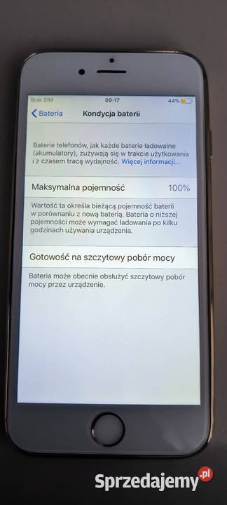 Sprzedam złoty iPhone 6 Apple / iPhone Konin