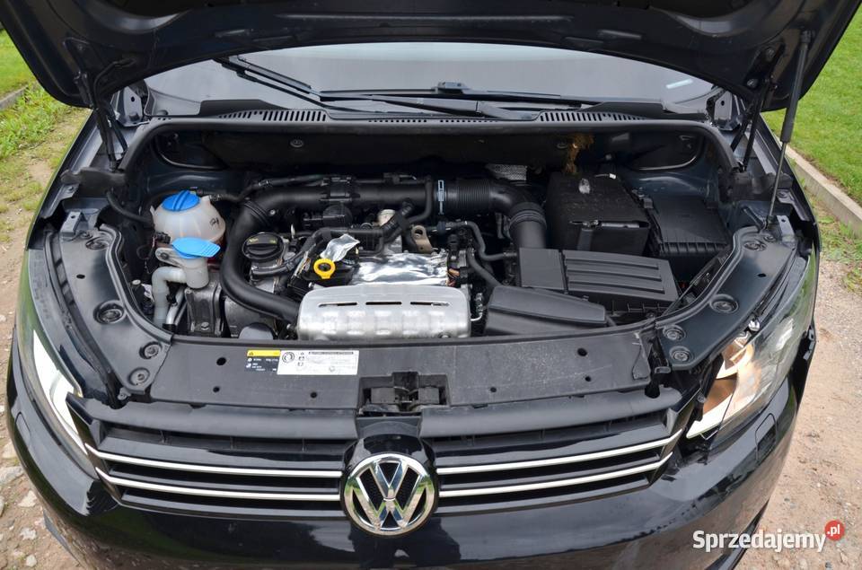 Volkswagen Touran II Super wersja Super stan elektryczne lusterka wielkopolskie Turek