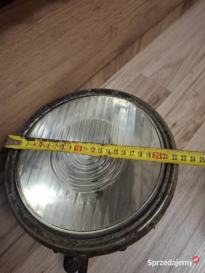 Lampa samochodowa Bosch zabytkowa lata 30 Radłów sprzedam