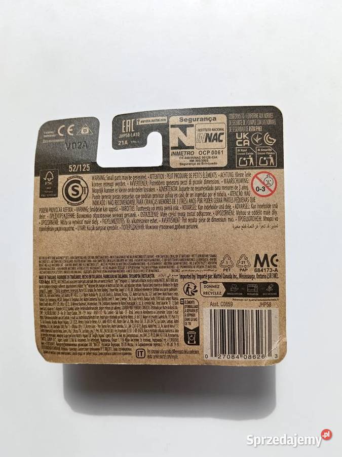 Matchbox Skidster 52125 nowy w blistrze Białystok