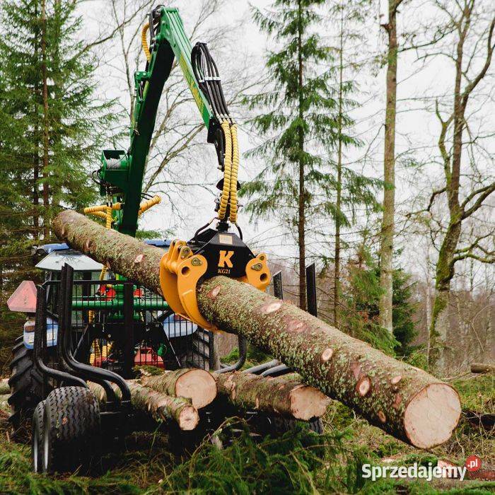 Chwytak 21 otwiera się na szerokość 1250 mm a pomorskie Chojnice
