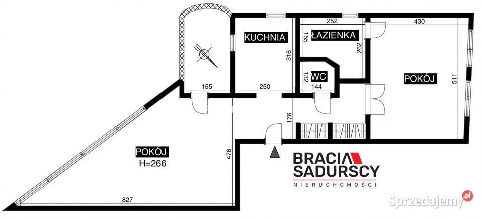 Mieszkanie 7342m2 2 pokoje Kraków Twardowskiego Liczba pokoi 2 Sprzedaż małopolskie